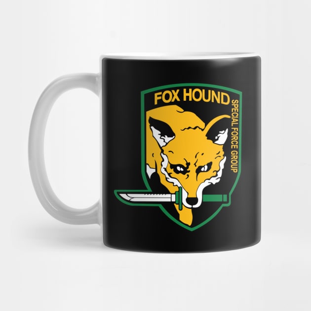 Metal Gear Solid - Fox Hound SFG Emblem by JHughesArt